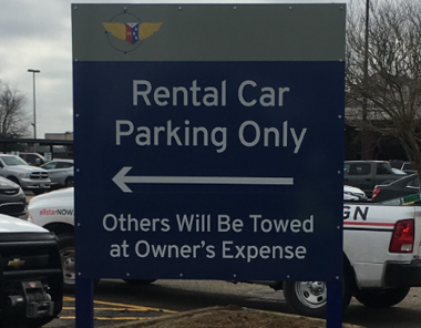 Rental Car Parking